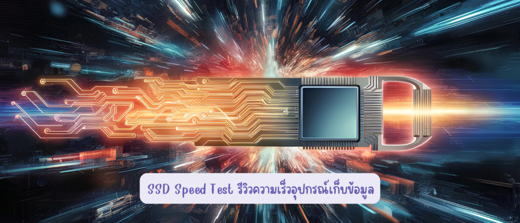SSD Speed Test รีวิวความเร็วอุปกรณ์เก็บข้อมูล